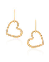 Amora Vermeil Link Hoop Earrings