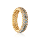 Timeless Sparkle Ring - London Blue Topaz