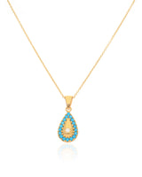 Turquoise Drop Necklace