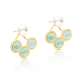 Aella Vermeil Amazonite Earrings