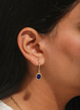 Ara Lapis Drop Vermeil Earrings