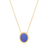 Ara Lapis Pendant Vermeil Necklace