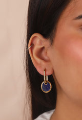 Ara Lapis Vermeil Hoops