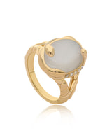 Selena Vermeil Moonstone Ring