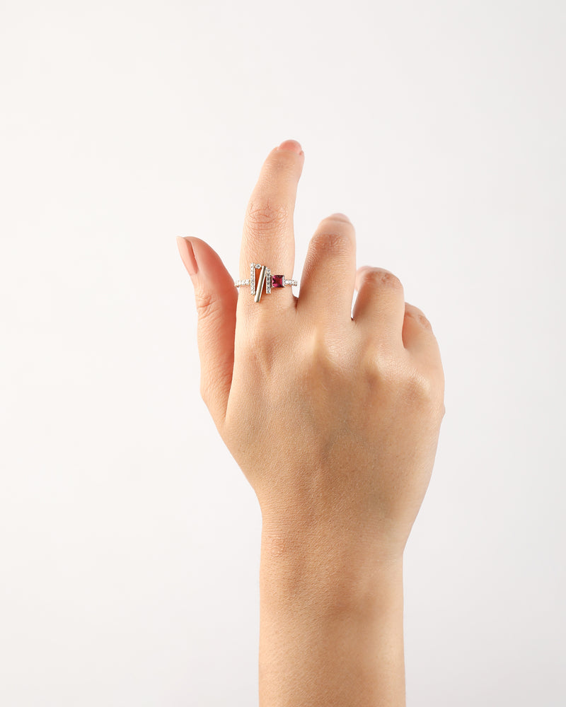 Ethereal Joy Ring - Pink Tourmaline