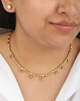 Molten Vine Vermeil Necklace