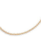 Timeless Sparkle Tennis Necklace - Pearl