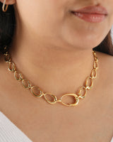 Naia Curvy Link Necklace