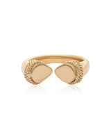 Naia Vermeil Duo Ring