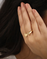 Naia Vermeil Duo Ring