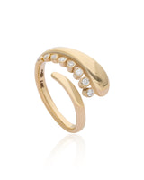 Ethereal Venetian 14k Gold Domed Ring