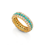 Timeless Sparkle Ring - Turquoise