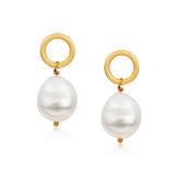 Aura Baroque Pearl Vermeil Earring