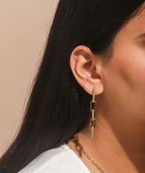 Gold Multi-Link Vermeil Earrings