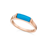 Emma Turquoise 14k Gold Ring