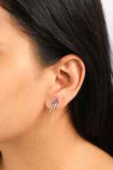 Ethereal Rain 14k Gold Dangler Earrings