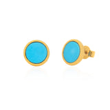 Ara Vermeil Woven Studs