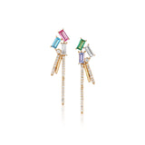 Ethereal Rain 14k Gold Dangler Earrings